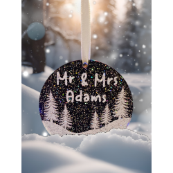 Personalised 8cm Bauble