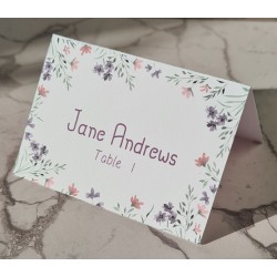 Placecards - Wild Flowers